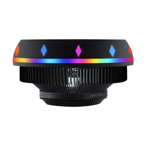 New Design 120mm 3PIN CPU Cooling Fan <strong>HeatSink</strong> LED Rainbow CPU Cooler Fan for Desktop - Product Image 4
