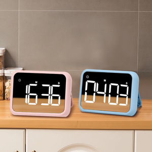 LED Multifunktion aler Smart Digital Küchen timer Kleine runde Pomodoro-Studie für Kinder im Fitness studio Täglicher Gebrauch mit Alarm funktion - Product Image 4