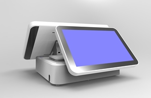 15&quot;+12&quot; Ordering Machine Desktop <strong>Computer</strong> Double Retail Pos Touch Screen Monitor All in One Pos <strong>System</strong> With windows <strong>Android</strong> - Product Image 4