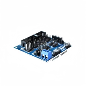 Uno R3 V5 Erweiterungs karte Sensor Shield V5.0 Elektronische Bausteine Blaue Version Kompatibel mit UNO R3 - Product Image 2
