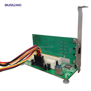 Adaptador PCI Express a PCI Dual, tarjeta de expansión con ranura X16 PCIe, Cable USB 3,0, convertidor de tarjetas - Product Image 3