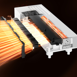 Yeni 2025 yılında yayınlandı kapalı taşınabilir masaüstü verimli hızlı ısıtma ısıtıcı PTC eleman zamanlayıcı ayarı 300W ısıtıcı kış kullanımı için - Product Image 1