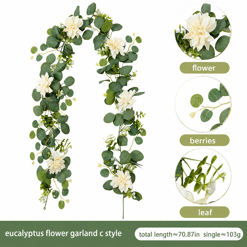 Flor de eucalipto tipo vid C