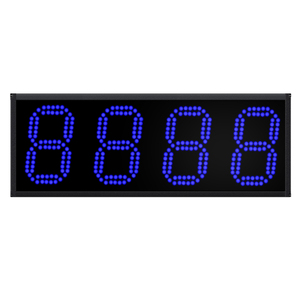 CHEETIE CP09 personalizzato programmabile digitale Super luminoso Display della temperatura a LED da banco per stazione di servizio a LED Display del prezzo della benzina - Product Image 6