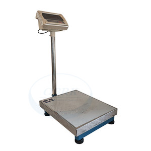Plattform waage Elektronische Waage 50kg 100kg Preis berechnungs waage für Shop
