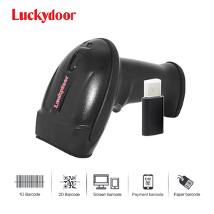 Luckydoorファクトリースキャナー2DバーコードスキャナーワイヤレスQRコードAndroidブルートゥースハンドヘルドバーコードスキャナー - Product Image 2