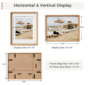 Yuvası ve sekme yapısı ile gömme ve zıvana fotoğraf çerçevesi dayanıklı ve şık tip - Product Image 6