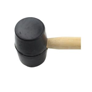 高品質の打撃工具8/12/20/24/32/40/44oz木製ハンドルラバーマレットハンマー