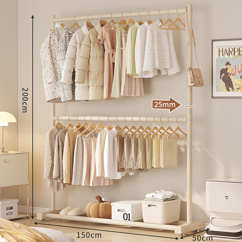 Double-layer cream white 150*200