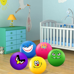 Bán buôn giải phóng mặt bằng bán giá rẻ mô hình phim hoạt hình tùy chỉnh thiết kế Inflatable đầy màu sắc PVC chất liệu trẻ em nảy Bóng đồ chơi - Product Image 6