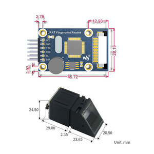 Roarkit <strong>UART</strong> Fingerprint Reader Module Onboard Processor STM32F205 Supports MCU via <strong>UART</strong> Support for Secondary Development