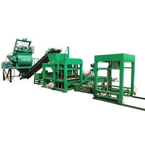 Qt4-20-máquina automática de bloques de hormigón, equipo de fabricación de bloques con apilador de bloques en México - Product Image 2