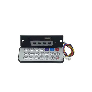 USB декодер плата 12 В автомобильный стерео модуль беспроводной записи USB TF AUX FM радио усилитель пульт дистанционного управления mp3-плеер модуль - Product Image 4