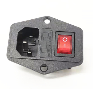 Baokezhen IEC320ช่องเสียบไฟ Ac พร้อมตัวยึดฟิวส์และสวิตช์โยกและซ็อกเก็ต10A/15A Screw-In - Product Image 5
