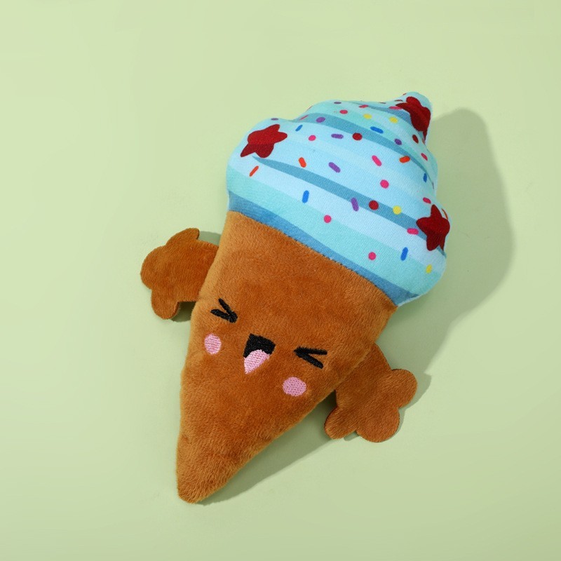 Helado azul