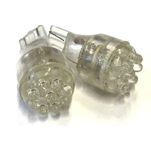 2 T10 T15 LEDランプのペア9 F3 LEDイエローカラー12V 0.2W LED電球