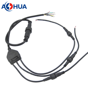 Iluminación de jardín Cable de salida de entrada de energía Solución Diseñador Macho Hembra Arnés de cableado Conector impermeable Fabricante - Product Image 2