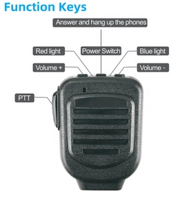 HXKK-Altavoz inalámbrico para intercomunicador, micrófono de radio Ptt, para Zello POC y Walkie Talkie, modelo HXKK, modelo de radio Ptt - Product Image 4