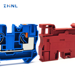 Most Popular PT10 <strong>Spring</strong> <strong>Connection</strong> 20-6 AWG DIN Rail Push in <strong>Terminal</strong> <strong>Block</strong> Connector - Product Image 4