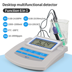 เครื่องตรวจจับ PHS-26C ดิจิตัล6อิน1เครื่องทดสอบคุณภาพน้ำแบบมัลติฟังก์ชันเครื่องมือทดสอบค่า pH สำหรับเพาะเลี้ยงสัตว์น้ำ