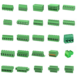 15EDGWC Through Wall <strong>Terminal</strong> <strong>Blocks</strong> 3.81mm with Flange <strong>Fixed</strong> Frame Plug-in <strong>Terminal</strong> Socket Connector - Product Image 6