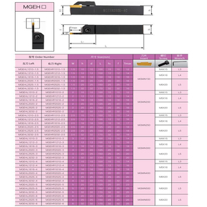 MGEHR 16mm 20mm 25mm <strong>CNC</strong> Lathe Cutting Turning <strong>Tool</strong> <strong>Holder</strong> Grooving <strong>Parting</strong> <strong>Machine</strong> MGMN MGEHL