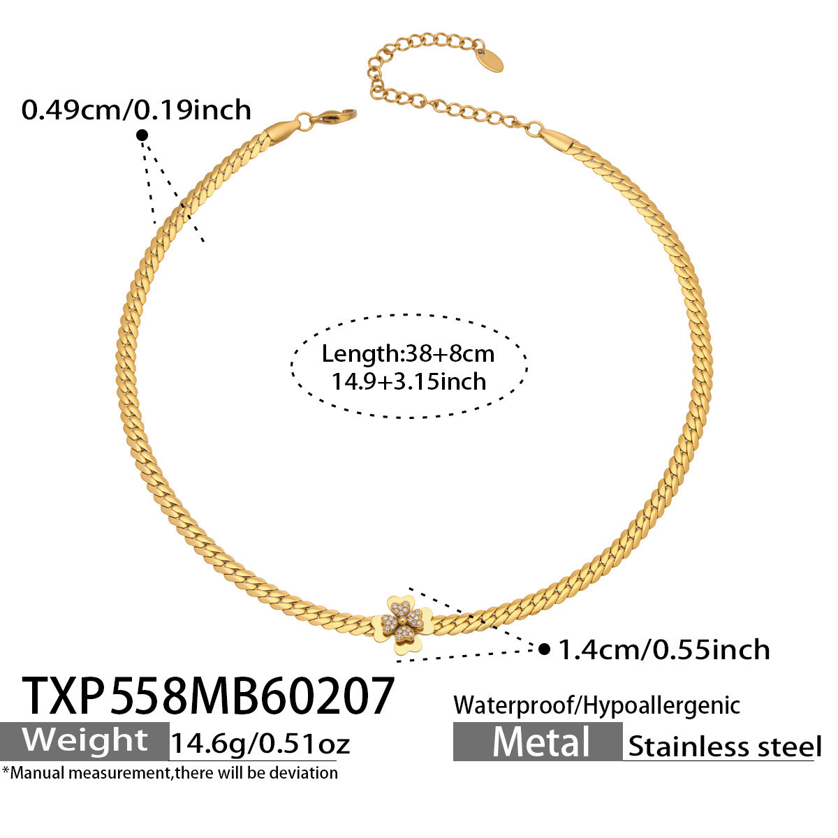 Collier en or