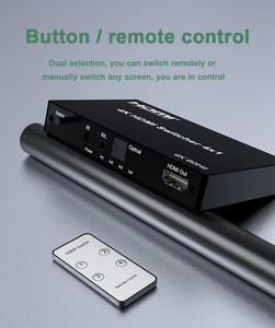 Xput High Quality 4x1 4k 60Hz <strong>Hdmi</strong> <strong>Switch</strong> DC/5V Support LPCM/Dolby/DTS 5.<strong>1</strong> Channel 3D Video Format for Video Conference - Product Image 5