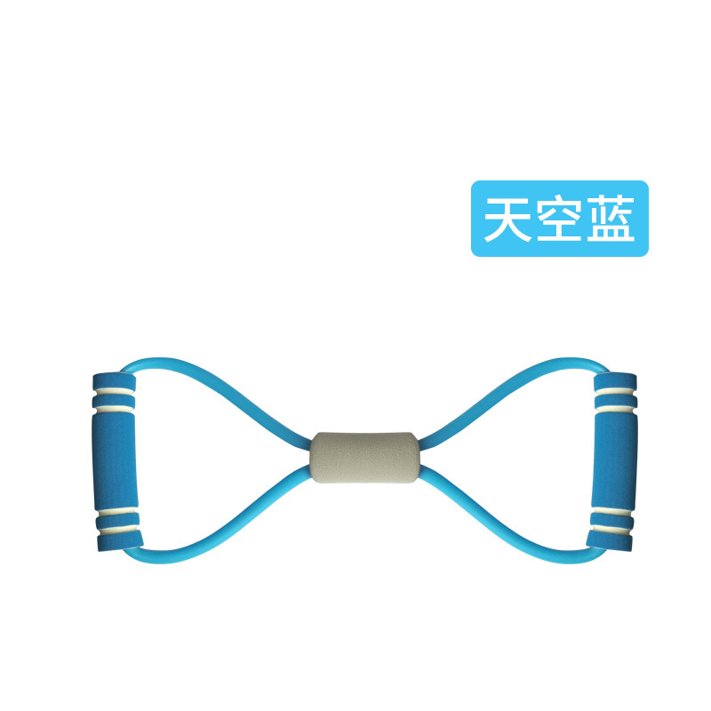 Two-tone figure 8 (blue)