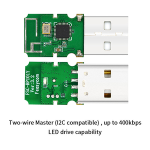 A basso consumo energetico programmabile di piccole dimensioni SPP/BLE 5.2 Mini Usb Bluetooth Dongle per PC, computer portatili - Product Image 5