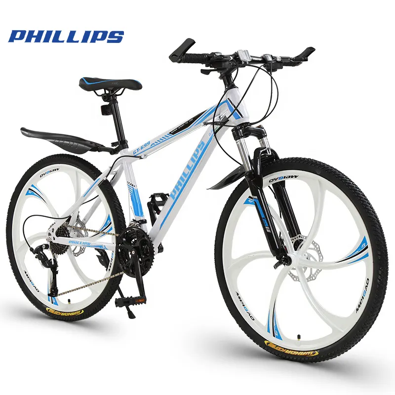 PHILLIPS Großhandels preis 24/26 Zoll 21-Gang-Fahrrad Hoch kohlenstoffs tahl rahmen MTB-Fahrrad Mountainbike Fahrrad