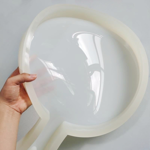 Resin Deep Square <strong>Molds</strong> <strong>Racket</strong> Silicone <strong>Molds</strong> Bookends Resin <strong>Mold</strong> for Flowers Preservation DIY Making