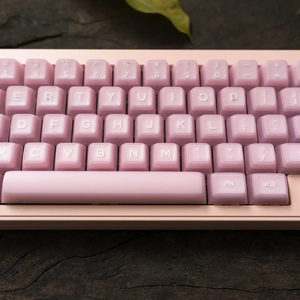 160 <strong>Keys</strong> White Ice Translucent Double Shot Keycaps Sa Profile for Alice Layout Mx Switch Oem Mechanical Keyboard Keycaps
