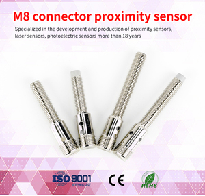 LUOSHIDA M8 de alta precisión con conector M12 Sensor de proximidad inductivo Sensor empotrado y no empotrado NPN PNP - Product Image 6