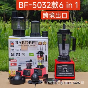 6-in-1 yüksek güç karıştırıcı manuel sıkacağı ile ABS muhafazası plastik saklama kutusu topuzu kontrolleri bakır Motor kahve uygulamaları 6-in-1 - Product Image 3