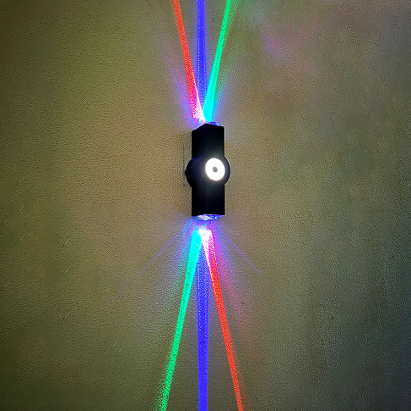 Luz de pared Led para exteriores, resistente al agua, IP65, AC85-265V, lámpara de pared larga para jardín, porche, dormitorio, cabecera, iluminación interior moderna