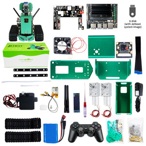 Yahboom 8MHD Jetbot AI JETSON NANO 4GB B01 SUB用の3自由度リフティングプラットフォームロボットカーPythonプログラミング - Product Image 6