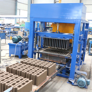 Línea de producción de bloques de hormigón, máquina para fabricar ladrillos, maquinaria para materiales de construcción - Product Image 1
