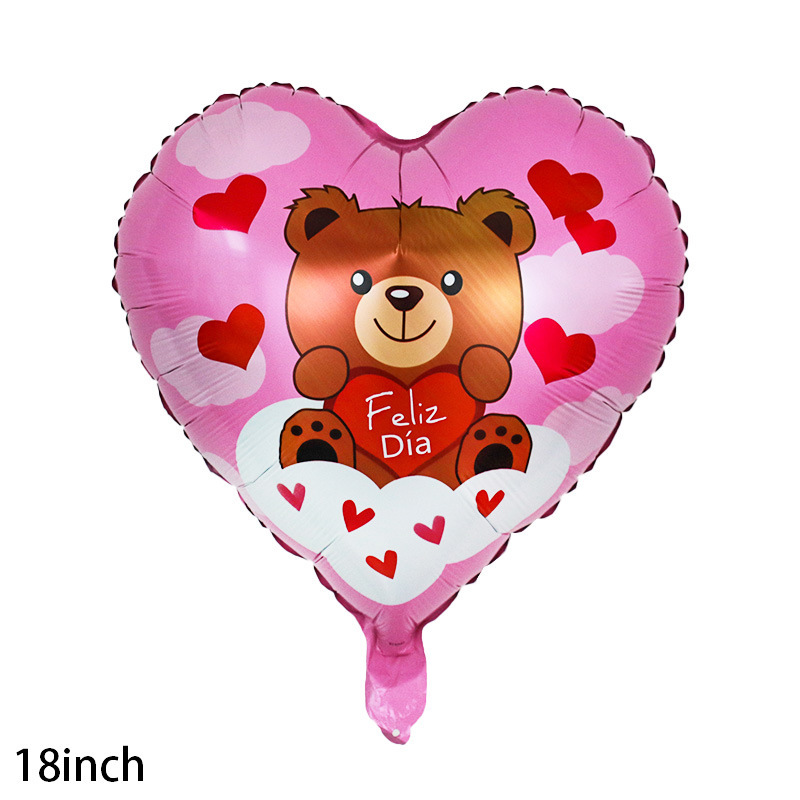 Fondation ours de 18 pouces pour la Saint-Valentin
