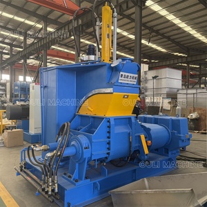 Máquina amasadora de goma hidráulica doble para maquinaria mezcladora interna de goma de silicona EPDM sistema automatizado de manejo de materiales - Product Image 3