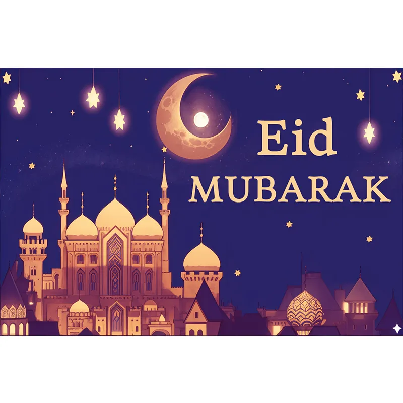 Lanterne Ramadan viola moschea Silhouette luna stelle sullo sfondo musulmano Islam Allah arabo islamico pregare arabo Eid sfondo