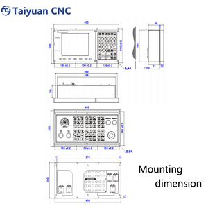 Multifunktion ale 5-Achsen-CNC-Steuerung mit SPS-Steuerungs system für Präzisions bearbeitungs zentren - Product Image 5