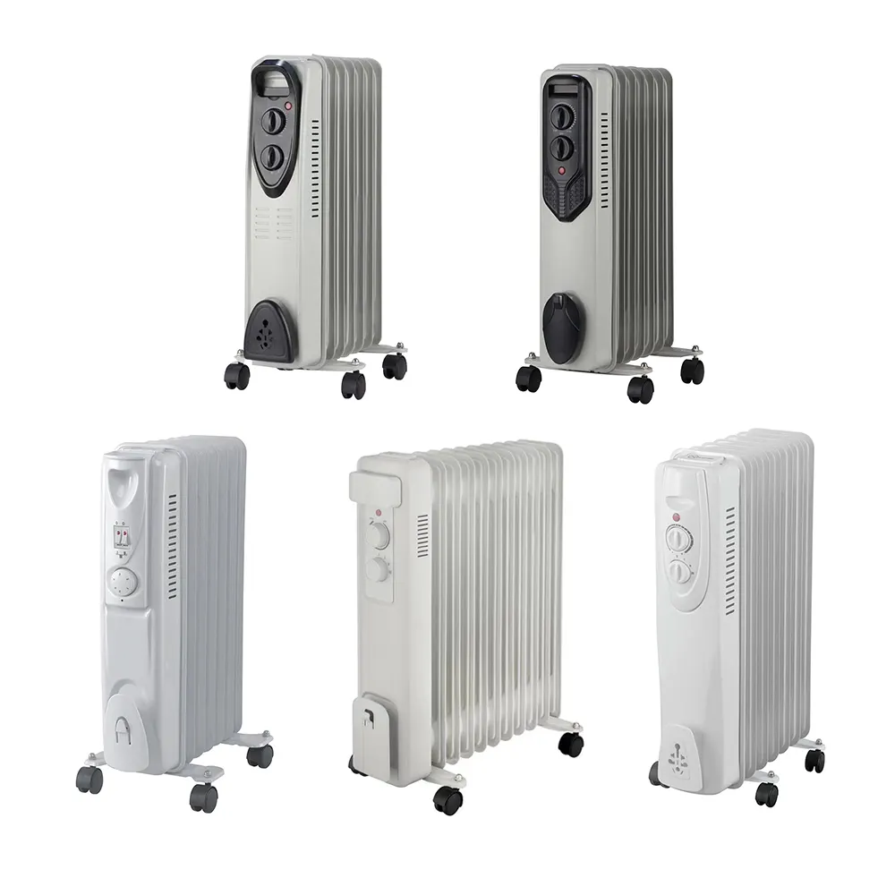 400w 600w 900w 1000w 1500w 2000w 2500w Chauffe-huile Radiateur électrique Chauffe-huile thermique Radiateur rempli d'huile