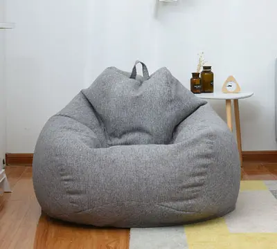 Bolsa macia para sofá, almofada de cadeira moderna na na sala de estar