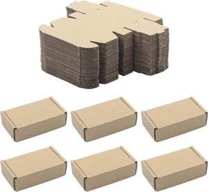 可折叠矩形纸盒包装箱，用于运输储存小物品 - Product Image 2