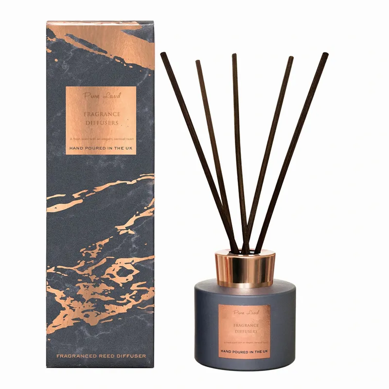 Reed Diffusoren Luxus Scent ing Reed Diffusor Flasche Luxus Glasflasche Home Room Duft Duft Reed Diffusor Geschenkset