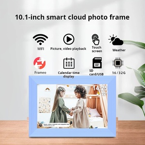X615 Dpf-1002y ใหม่ของขวัญคริสต์มาส10.1นิ้ว HD IPS ทัชสกรีน1280*800กรอบกรอบรูปดิจิตอล Wi-Fi อัจฉริยะแบบ - Product Image 4