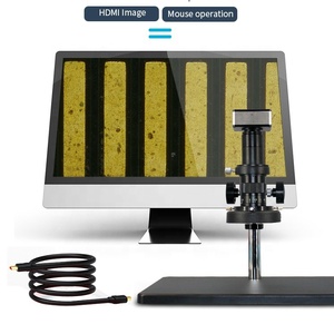 Microscopio de medición de video digital serie Boshida HD1002CL con memoria USB y software de medición incorporado - Product Image 3