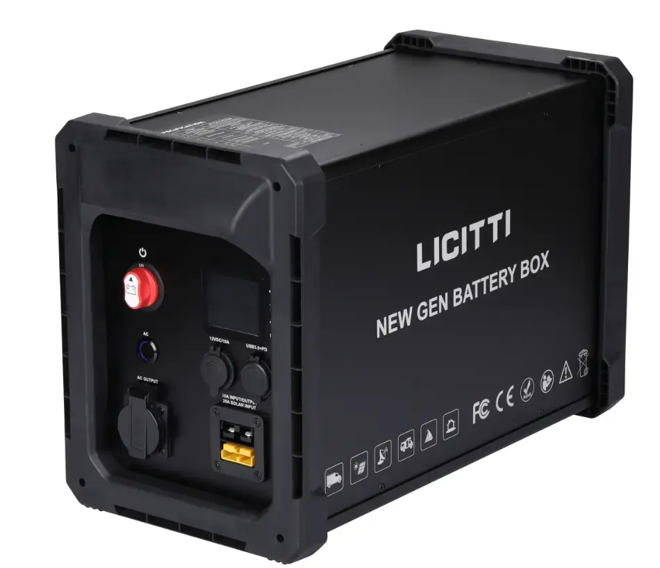 Licitti Heavy Duty New Gen Battery Box Solar Kit 4S 12V 8S 24V fai da te Lifepo4 custodia per 280K 280Ah 300Ah accumulo solare Batterie