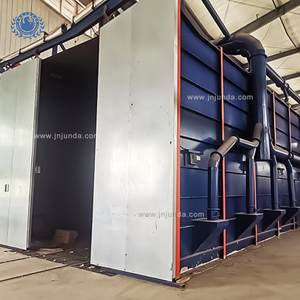 New Type Steel Structure Workpiece Cheap Sandblasting Room Sand <strong>Blast</strong> Cabin with Automatic Recovery System - Product Image 4